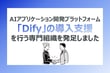 【お知らせ】AIアプリケーション開発プラットフォーム「Dify」の導入支援を行う専門組織を発足しました